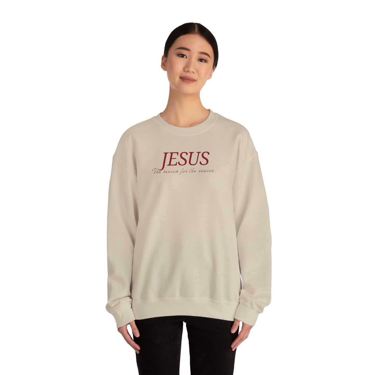 Joyful Jesus Crewneck Sweatshirt - Celebrate the Season with Comfort