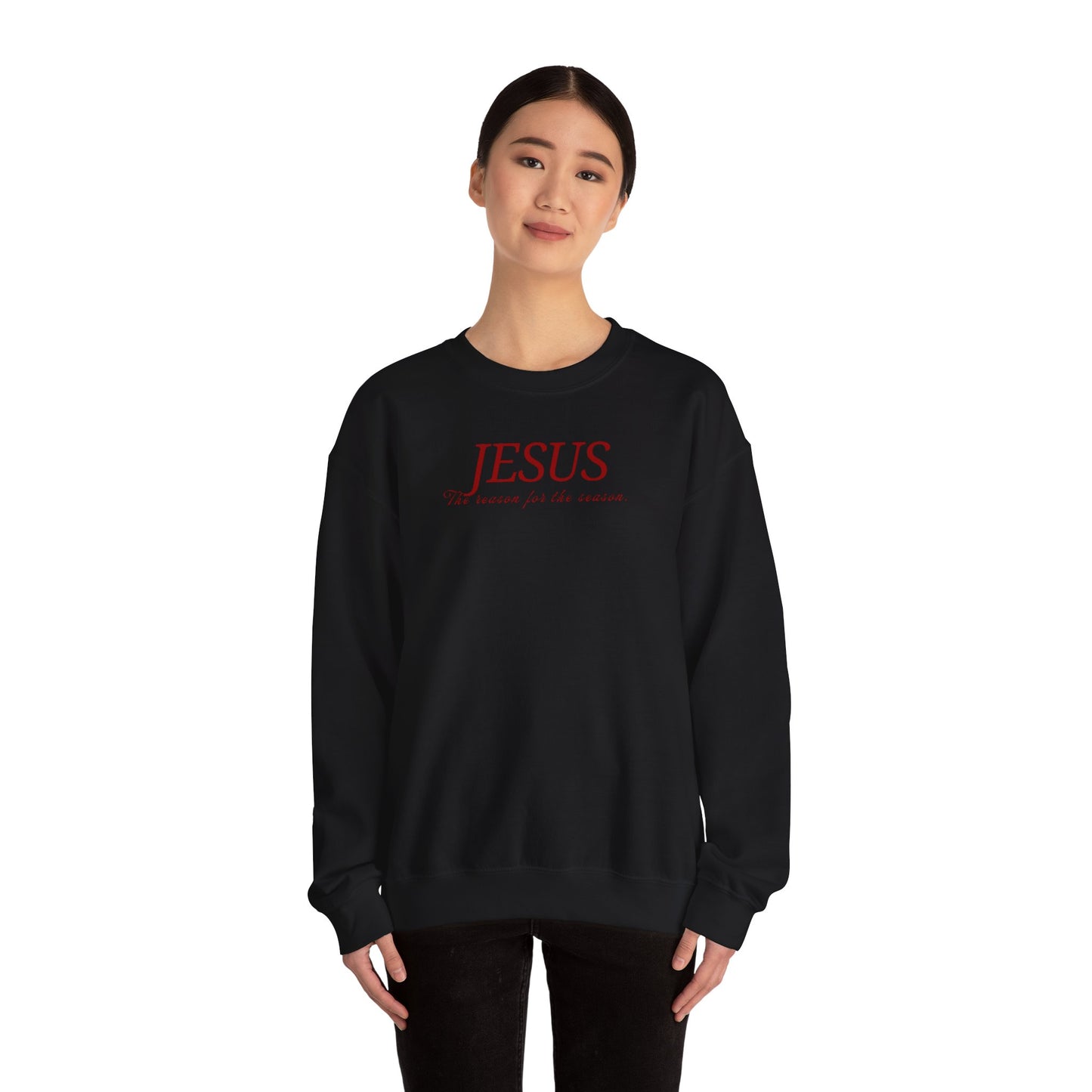 Joyful Jesus Crewneck Sweatshirt - Celebrate the Season with Comfort