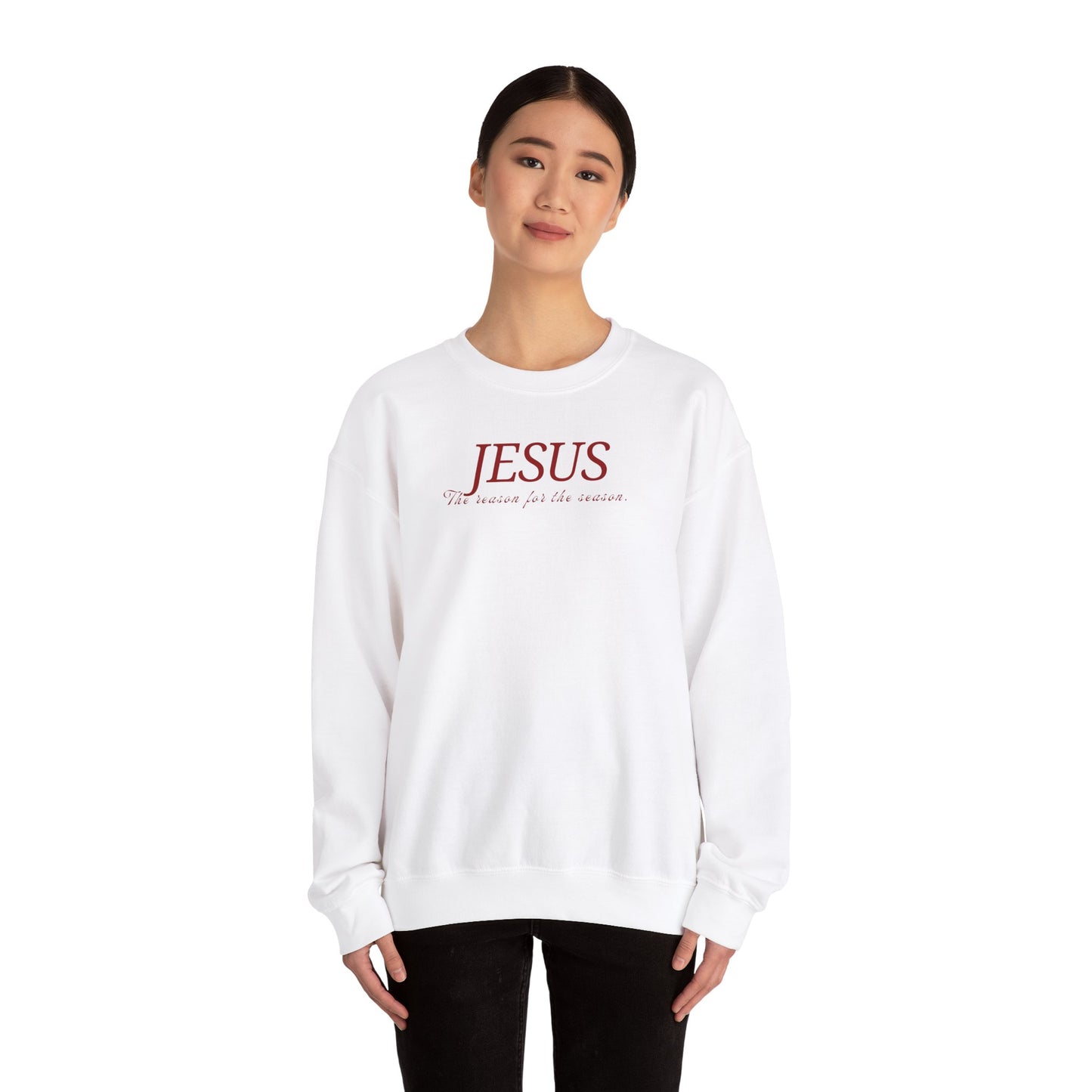 Joyful Jesus Crewneck Sweatshirt - Celebrate the Season with Comfort